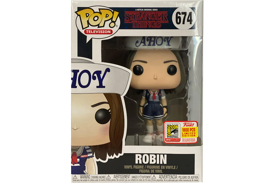 Funko Pop! Television Stranger Things Robin SDCC Figure #674