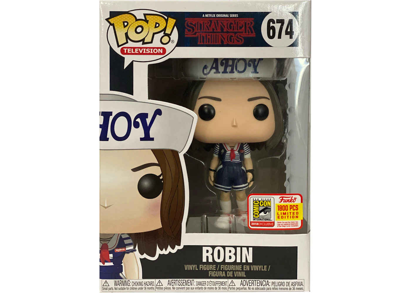 Funko Et Peluche Funko Robin Stranger Things 17cm Oficial