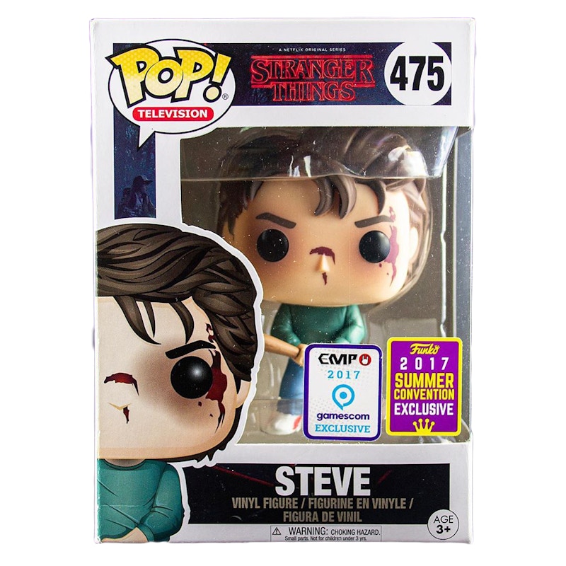 Funko Pop! Television Stranger Things Steve Harrington (with Bat ...