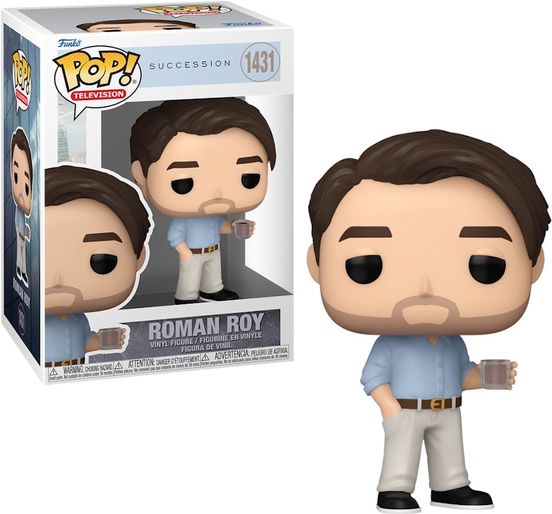Funko Pop! Television: Succession Roman Roy Figure #1431
