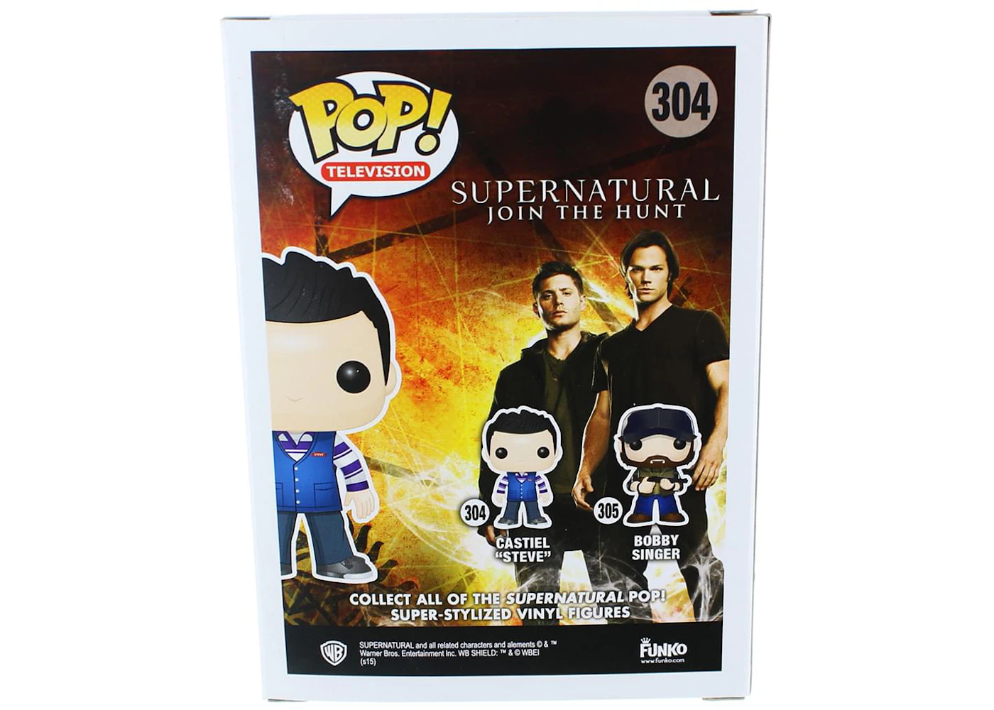 Castiel Steve (Supernatural) Pop Vinyl Television Series (Funko Castiel Steve (Supernatural) Pop Vinyl Television Series (Funko