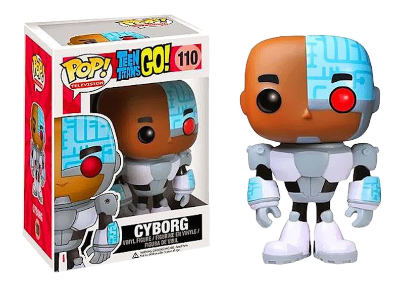 Funko Pop! Television Teen Titans Go! Cyborg Figure #110 - US