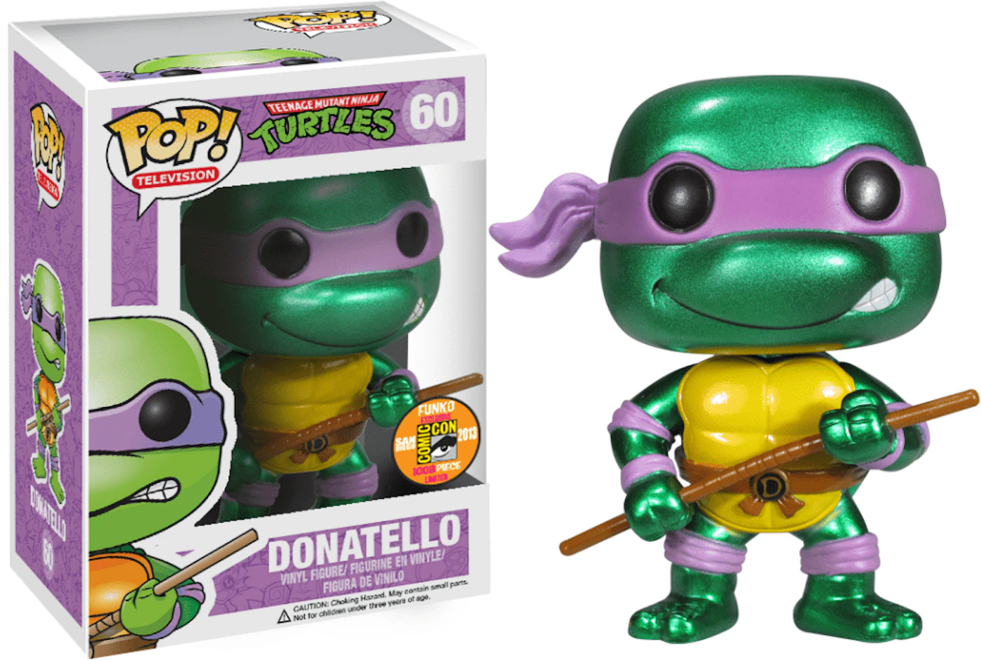 Figurine Donatello / Les Tortues Ninja / Funko Pop Animation / Exclusive  Special Edition