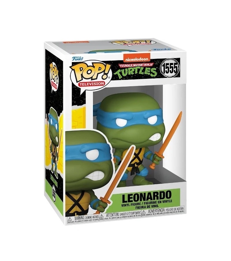 Funko Pop! Television: Teenage Mutant Ninja Turtles Leonardo Figure #1555