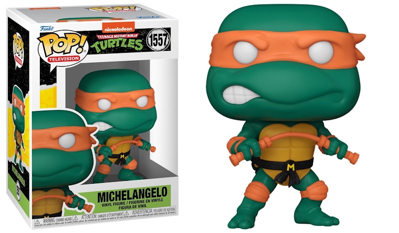 Funko Pop! Television: Teenage Mutant Ninja Turtles Michelangelo Figure #1557