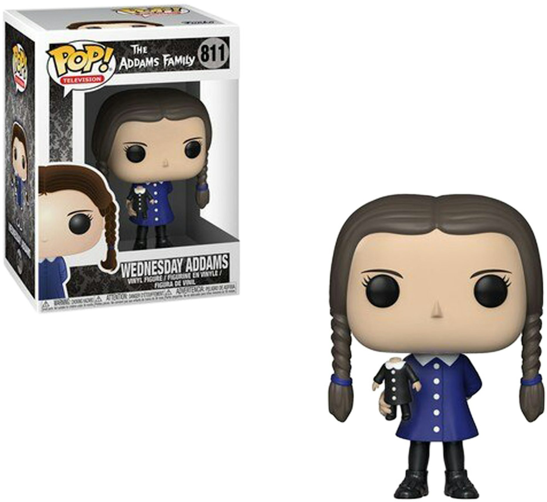 Funko Pop! Television The Addams Family Wednesday Addams Figure #811 - US