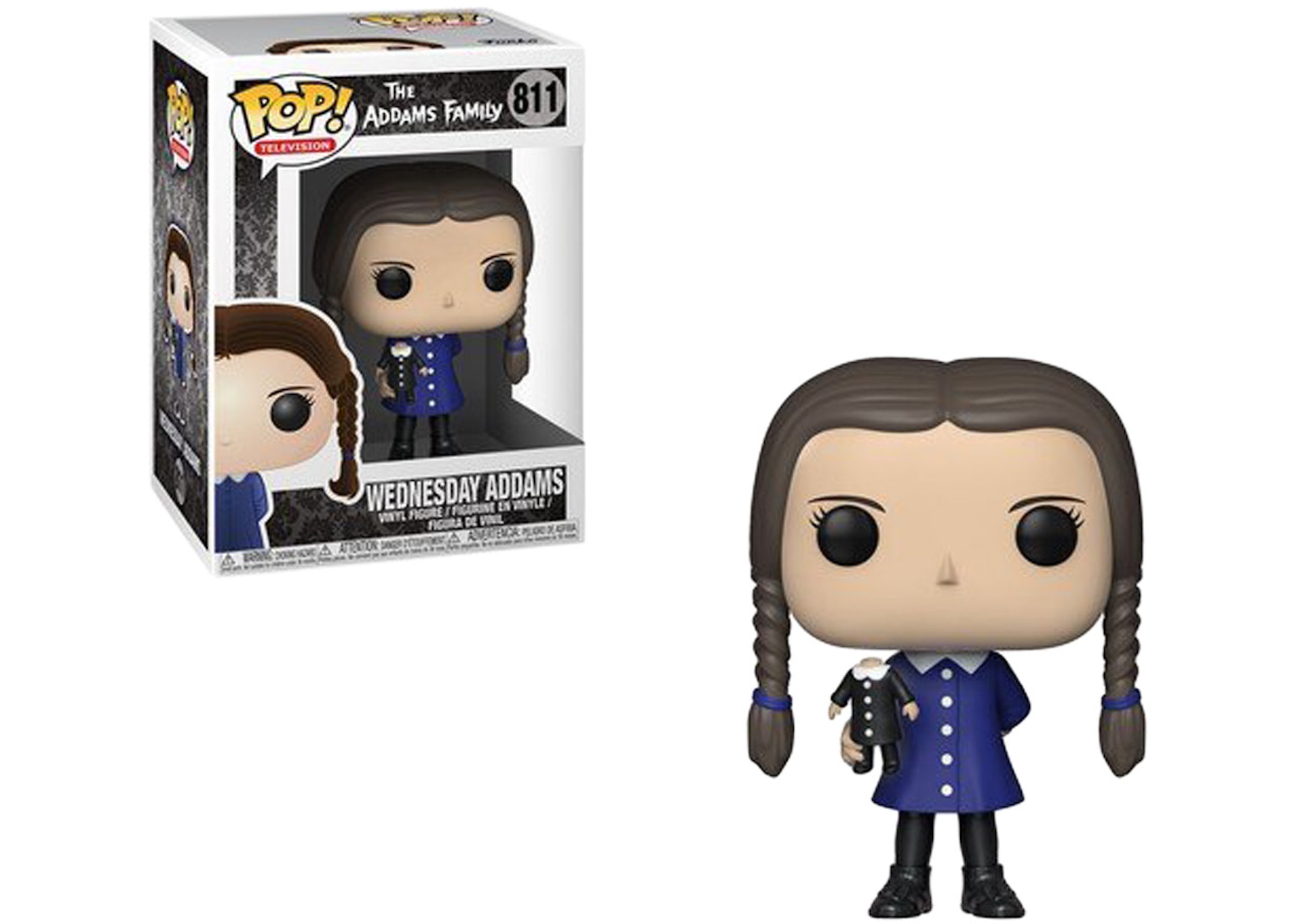 Funko Pop! Television The Addams Family Wednesday Addams Figure #811 - US