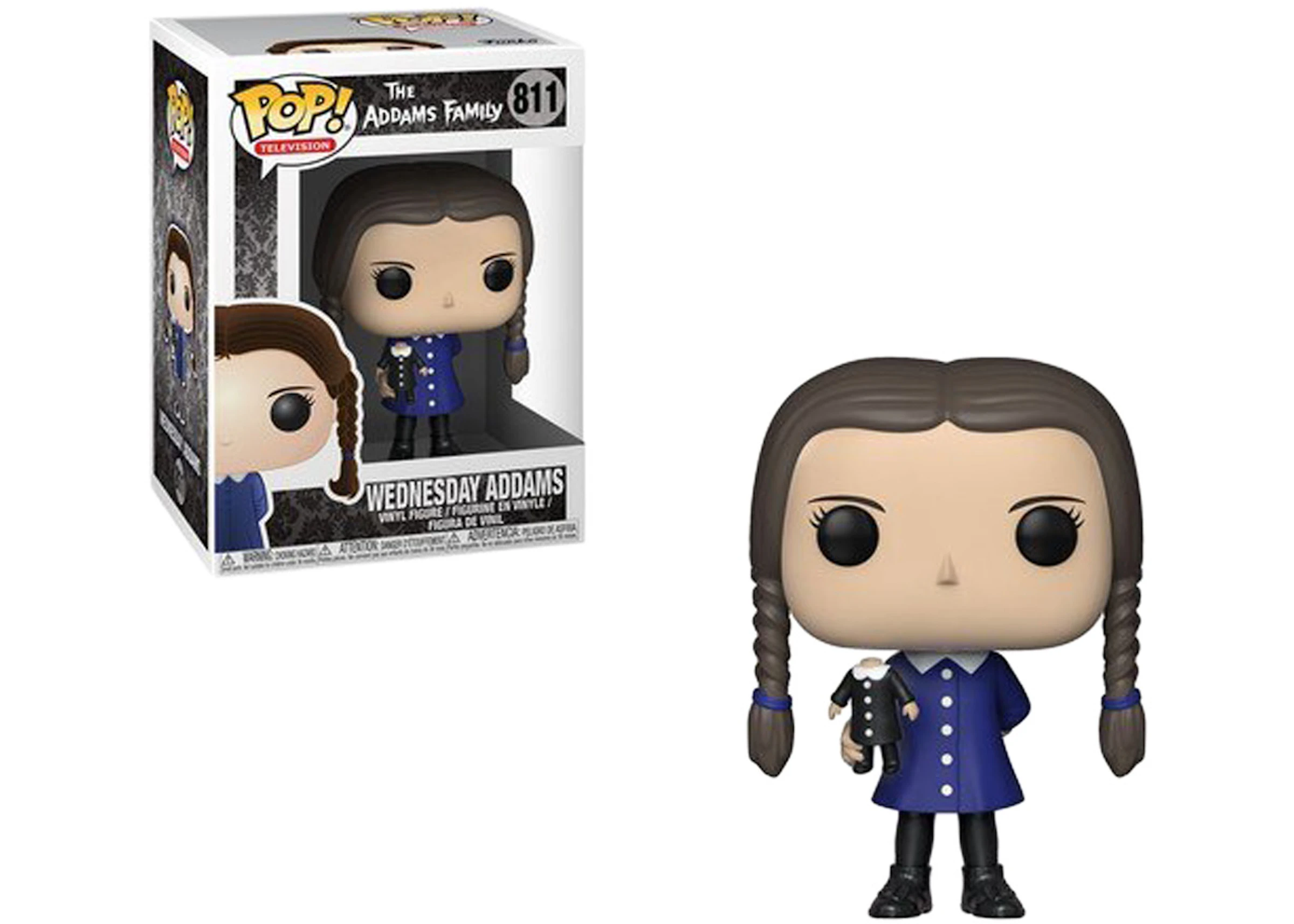 Funko Pop! Television The Addams Family Wednesday Addams Figure #811 - GB