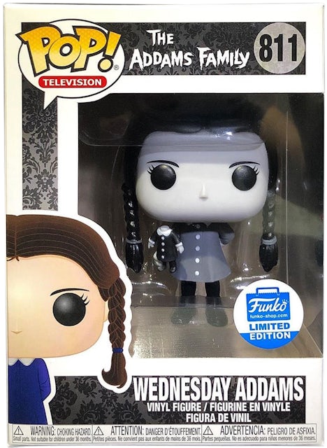 Funko Pop! Television The Addams Family Wednesday Addams Funko Shop Edition  Figure #811 - US