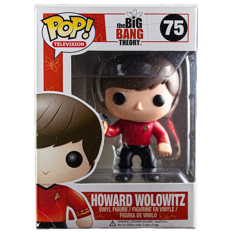 Funko Pop! Television The Big Bang Theory Howard Wolowitz Figure 