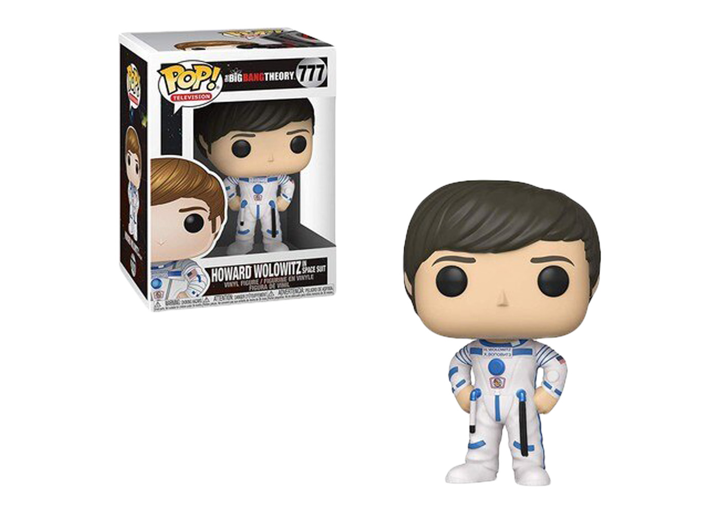 The Big Bang Theory Howard Wolomitz in Space Suit 777 Funko POP 
