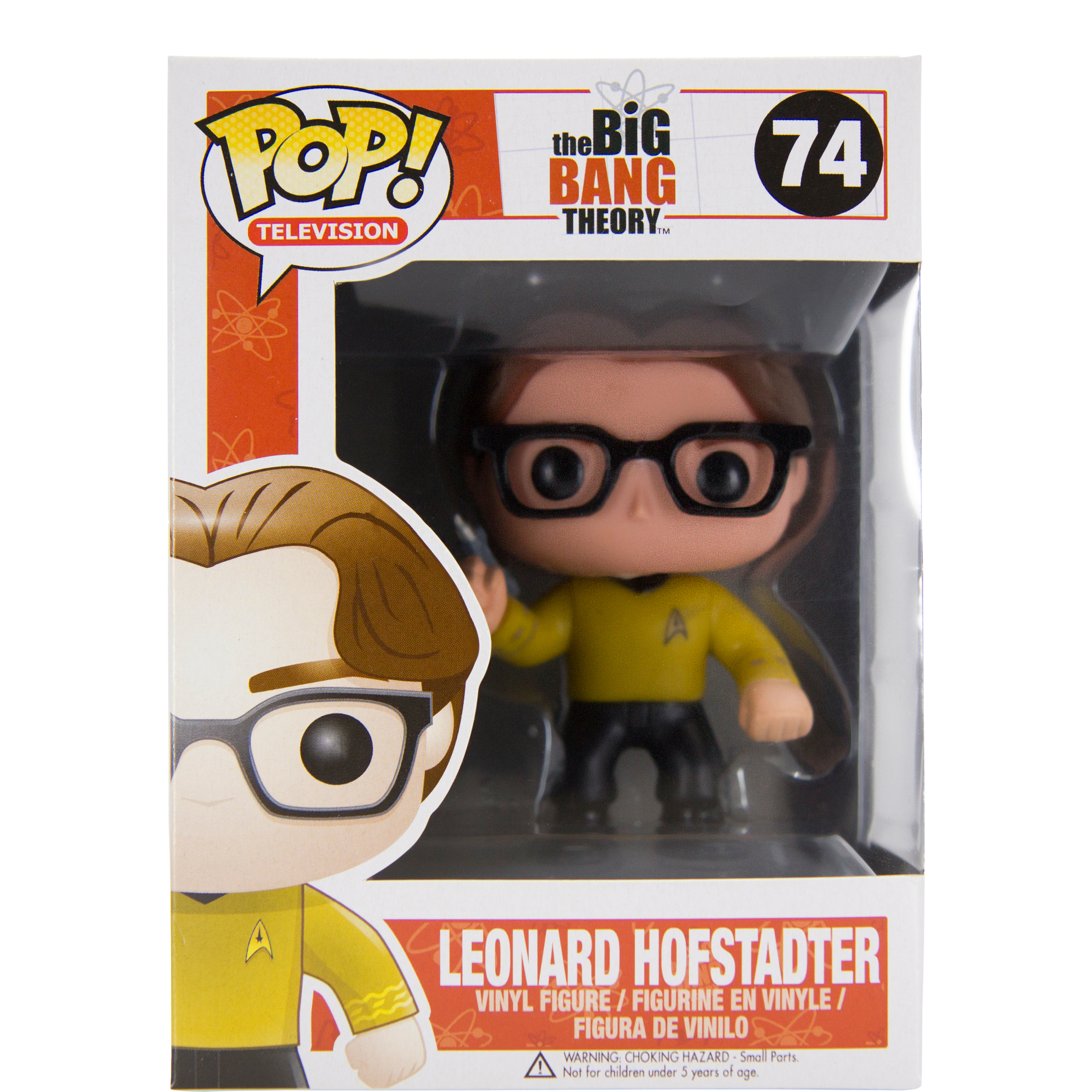 Funko Pop! Television The Big Bang Theory Leonard Hofstadter (Star