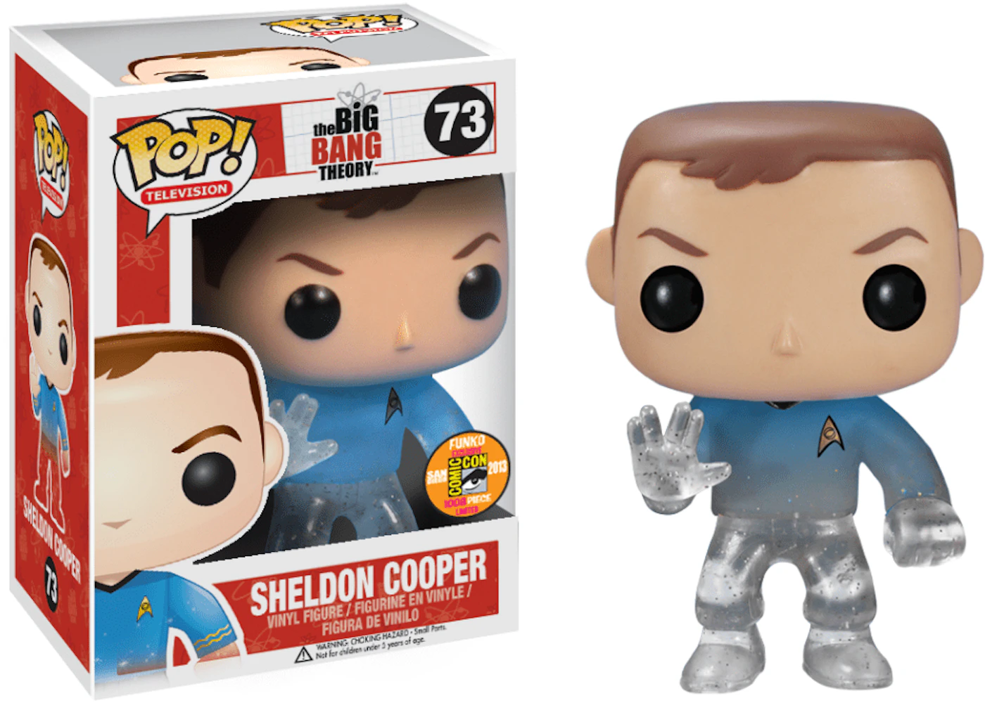 Funko pop sheldon shop cooper