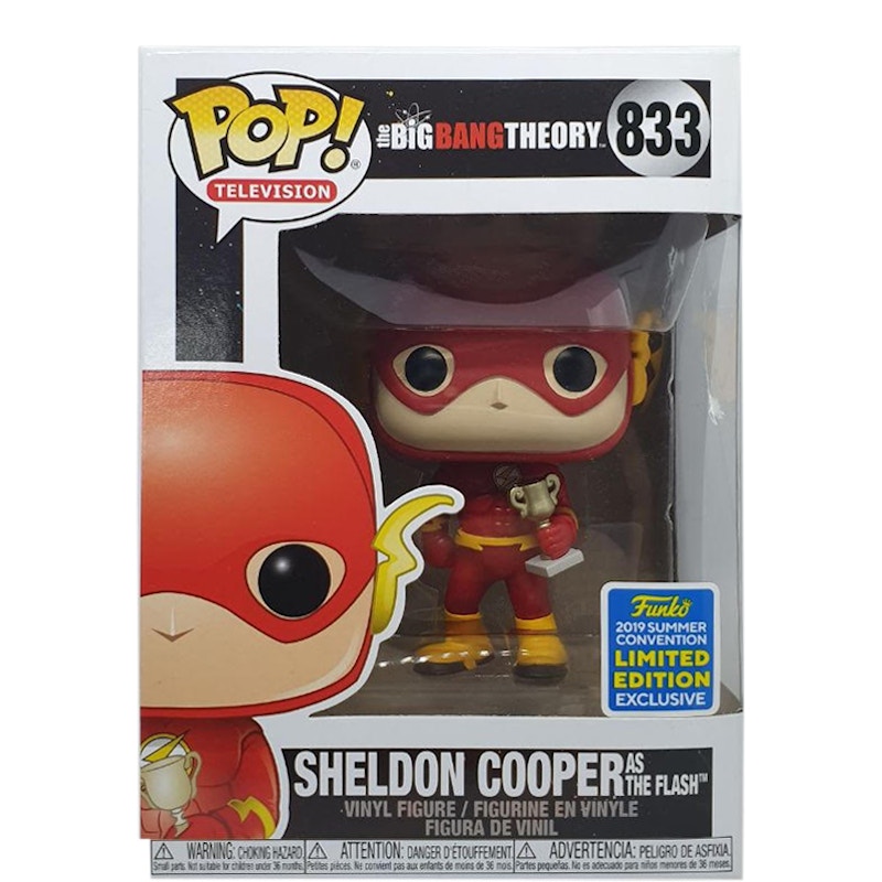 Funko pop sheldon clearance flash