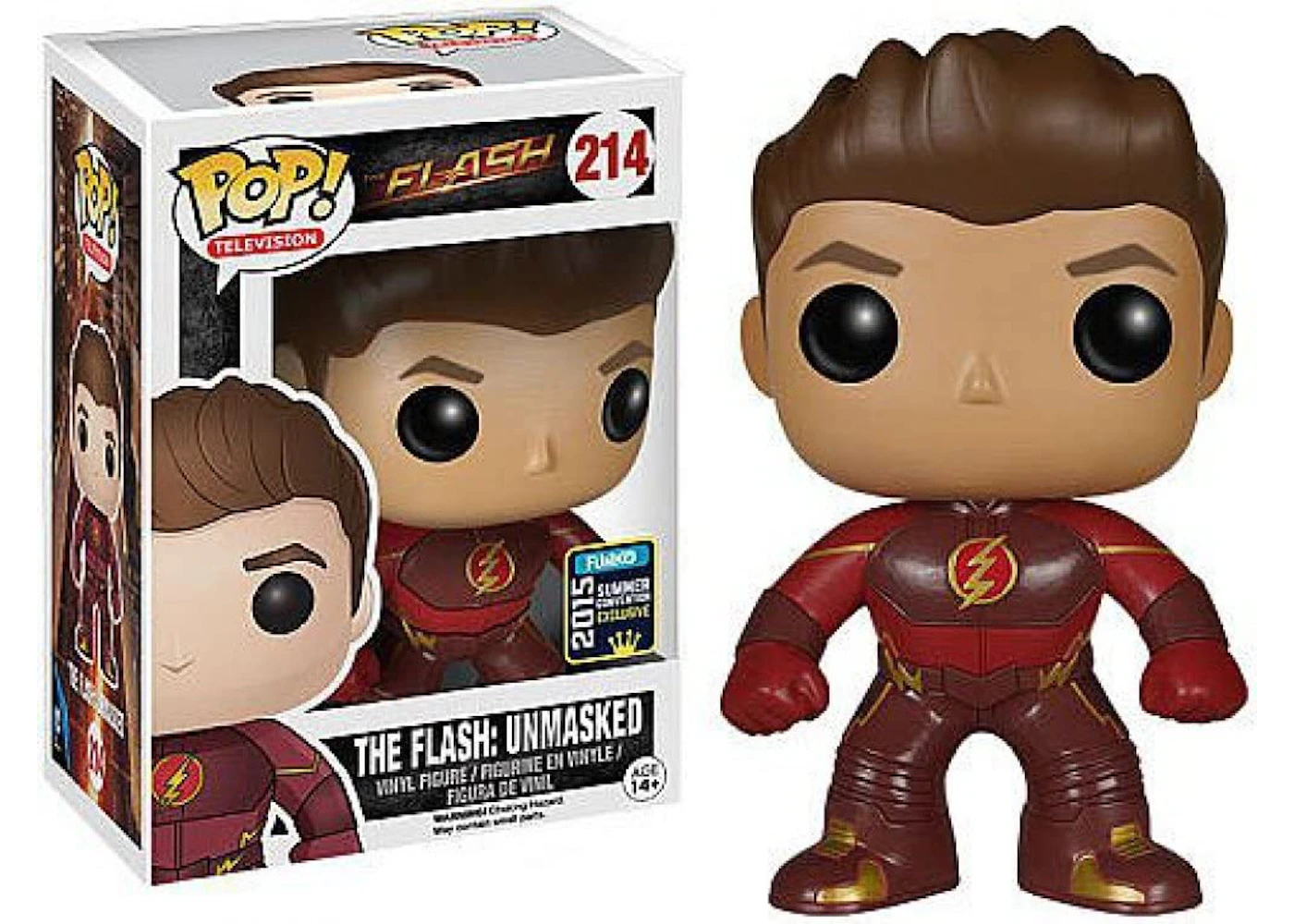 Moskee achterlijk persoon taxi Funko Pop! Television The Flash Unmasked Summer Convention Exclusive Figure  #214 Funko Pop - US