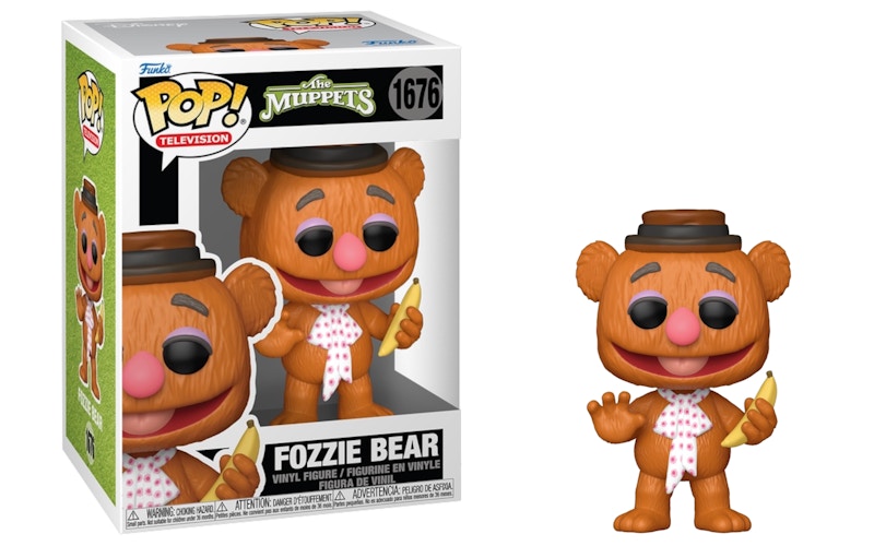Funko Pop! Television: The Muppets Fozzie Bear Figure #1676