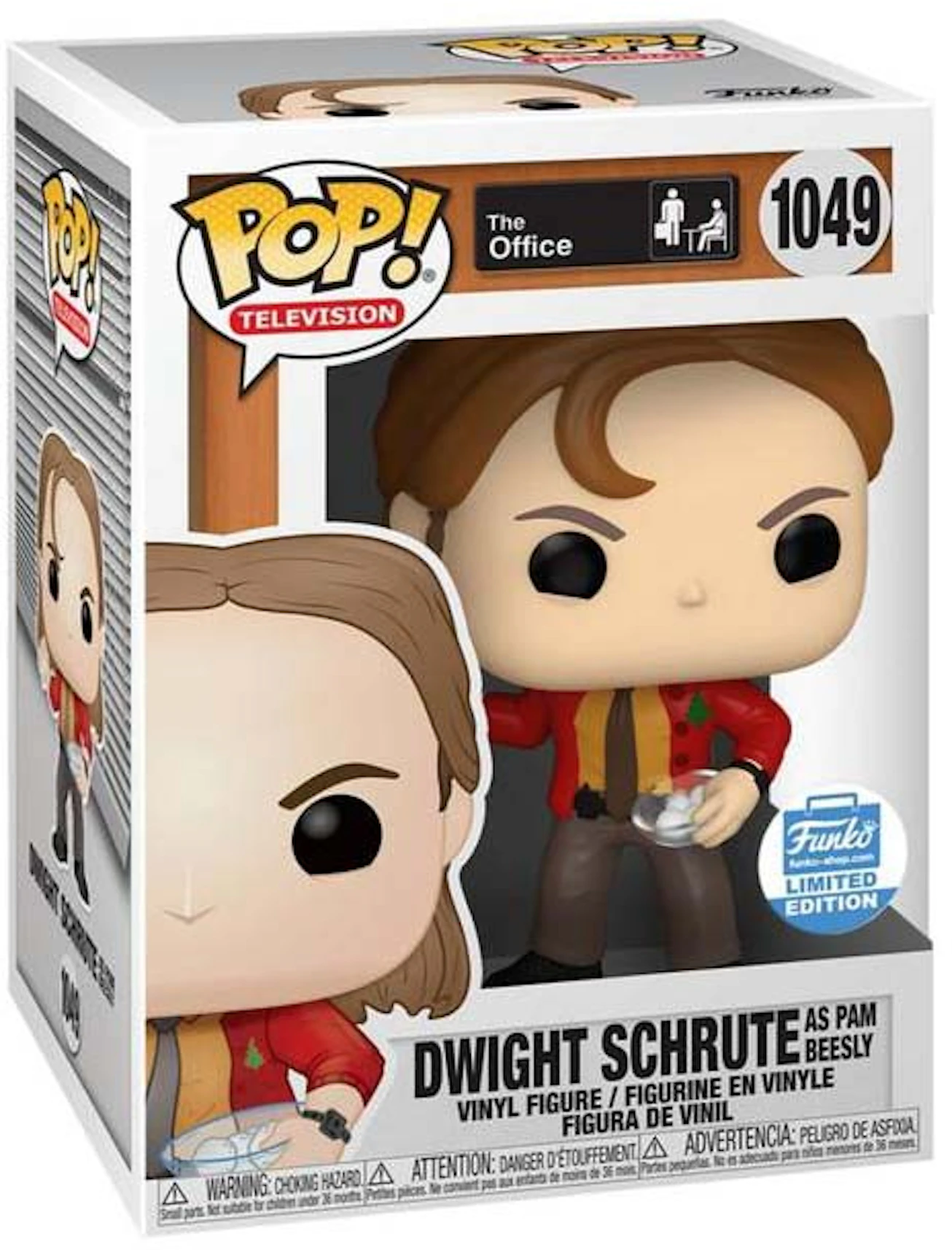 Funko Pop! Television The Office Dwight Schrute as Pam Beesly Funko Shop  Exclusive Figure #1049 - US