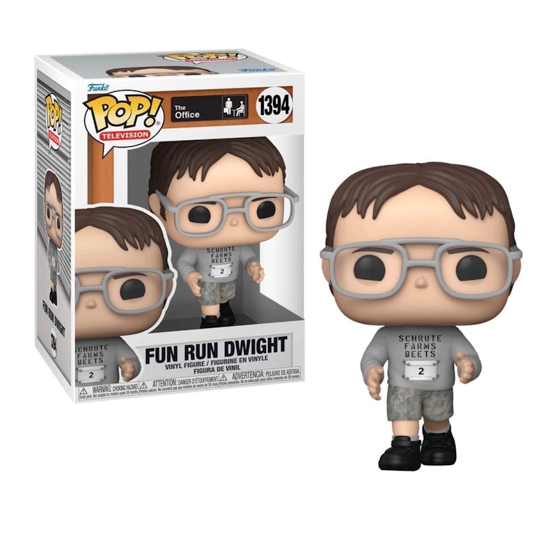 Funko Pop! Television: The Office Fun Run Dwight Figure #1394