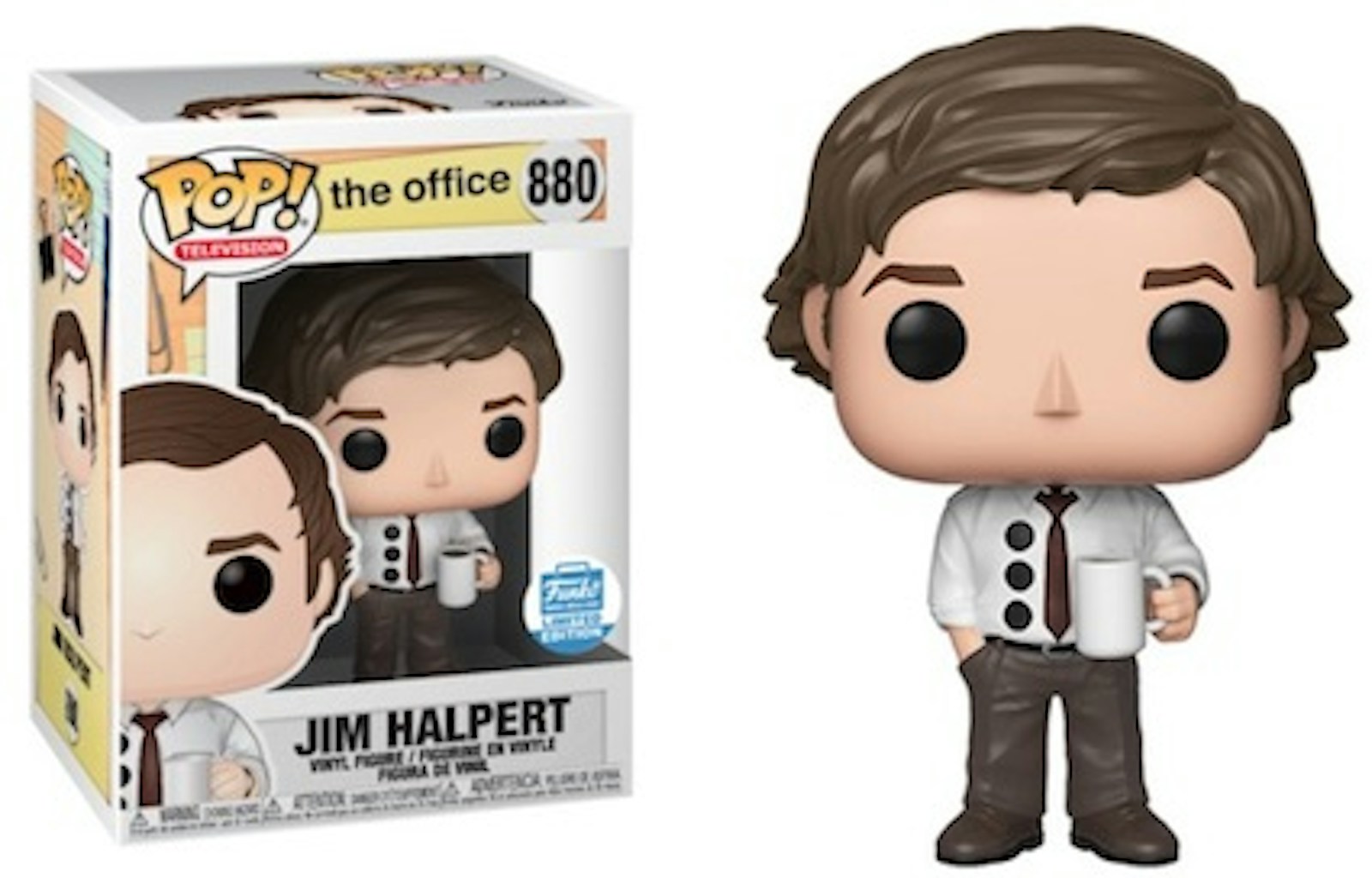 Funko Pop! Television The Office Jim Halpert Funko Shop Exclusive