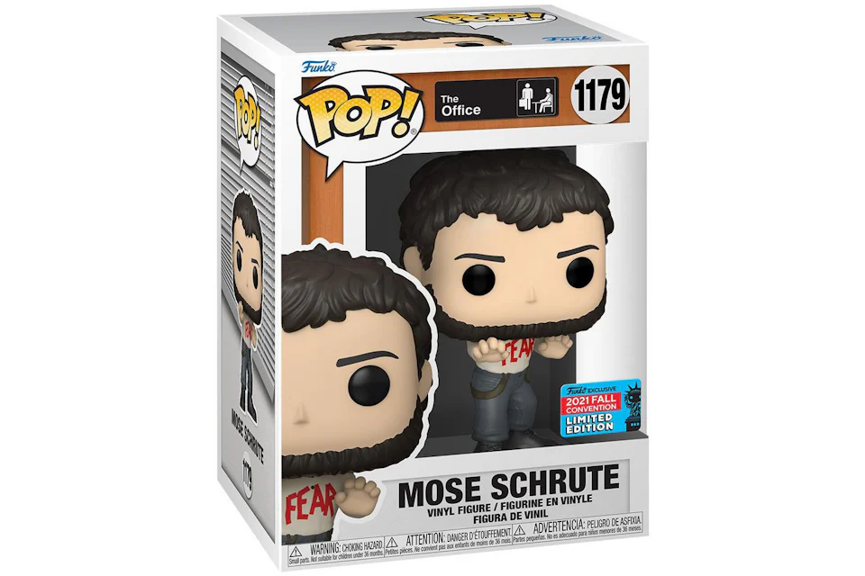 Funko Pop! Television The Office Mose Schrute 2021 Fall Convention Exclusive Figure #1179