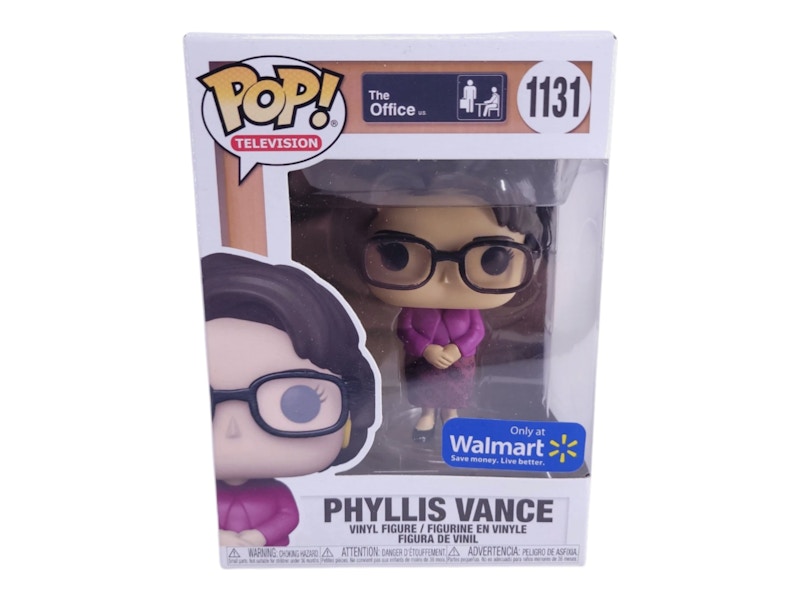 Funko Pop! Television: The Office Phyllis Vance (Walmart) Figure #1131