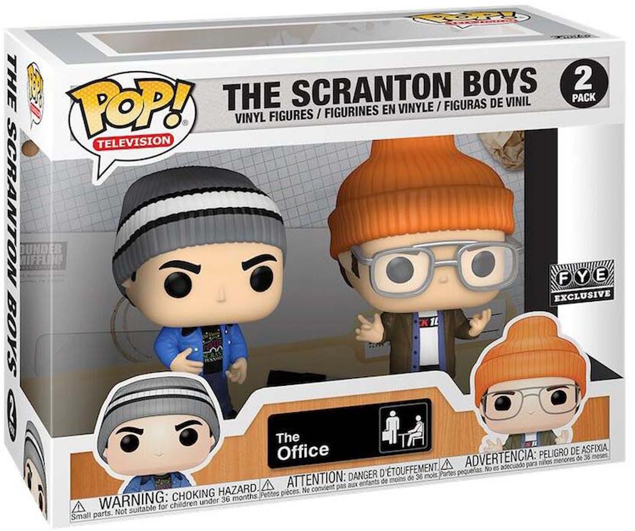 Funko Pop! Television The Office: The Scranton Boys FYE Exclusive 2 Pack -  US