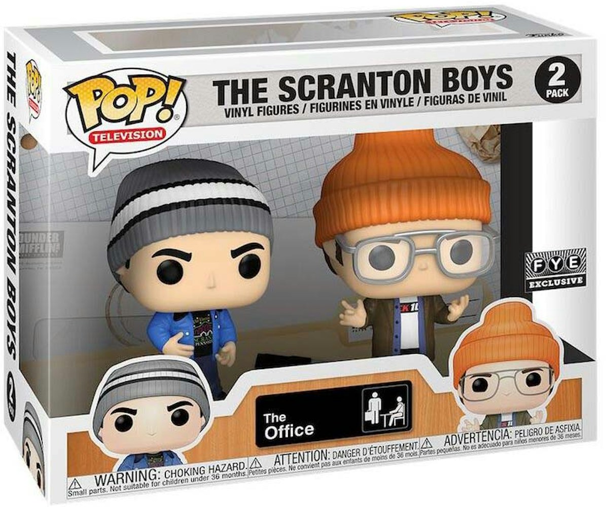 Funko Pop Television The Office The Scranton Boys Fye Exclusive 2 Pack