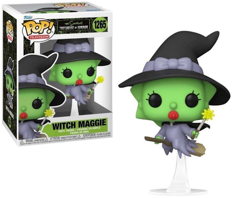 Funko Pop! Television: The Simpson Treehouse Of Horror Witch Maggie Figure #1265