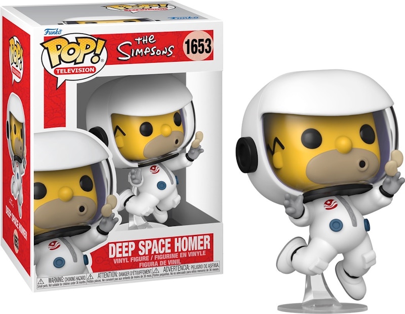 Funko Pop! Television: The Simpsons Deep Space Homer Figure #1653
