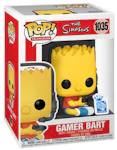 Funko Pop! Television The Simpsons Gamer Bart Funko Insider Club GameStop Exclusive Figure #1035