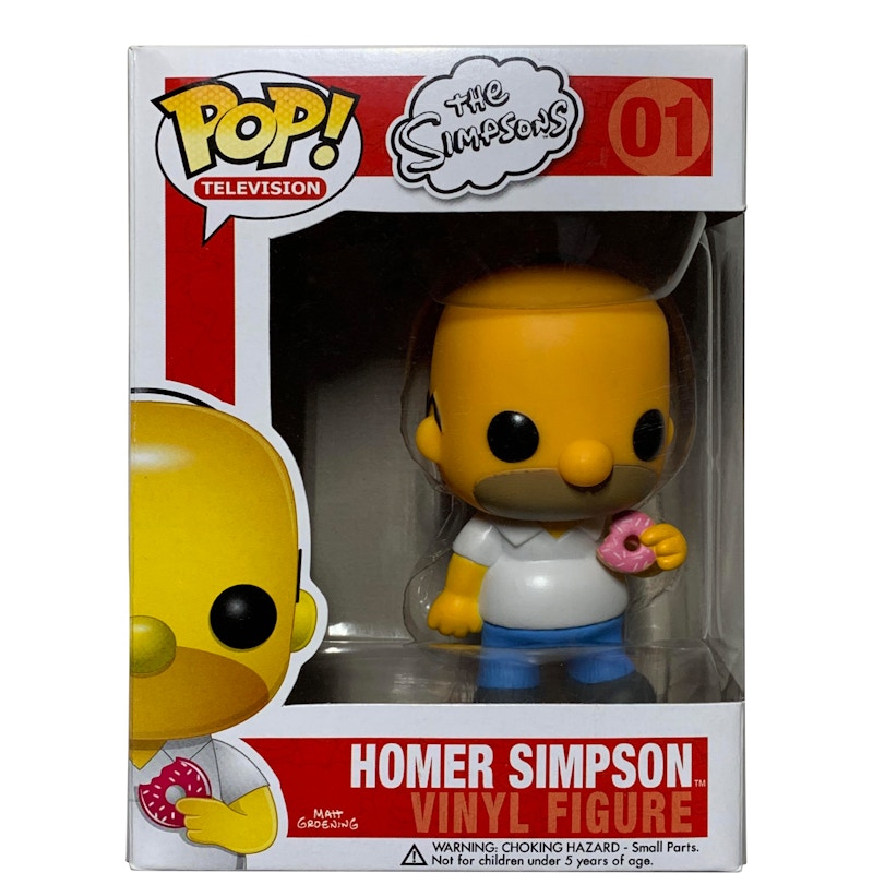 Funko Pop! Television The Simpsons Homer Simpson Figure #01 - US