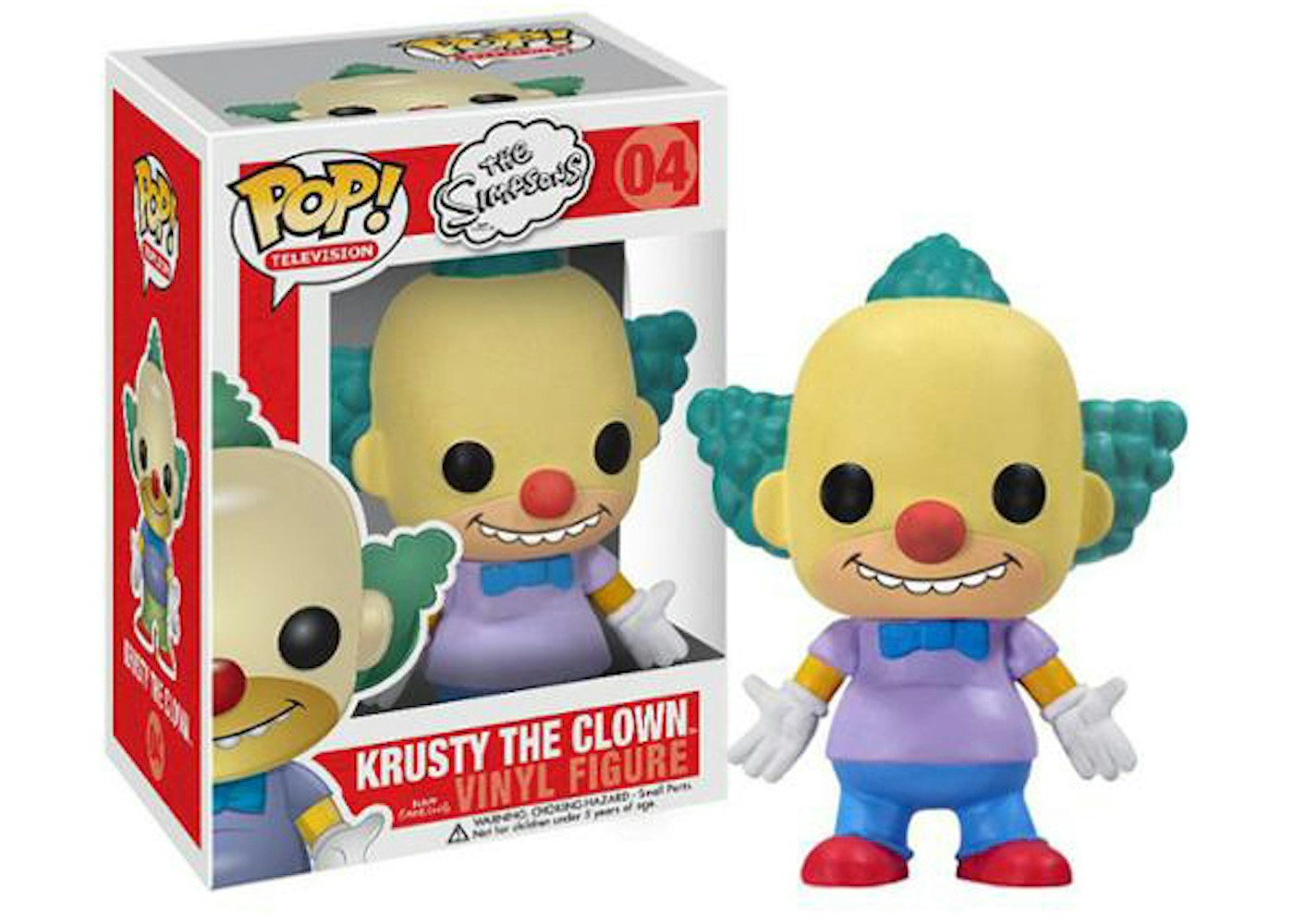 Funko Pop! Television The Simpsons Krusty the Clown Figure #04