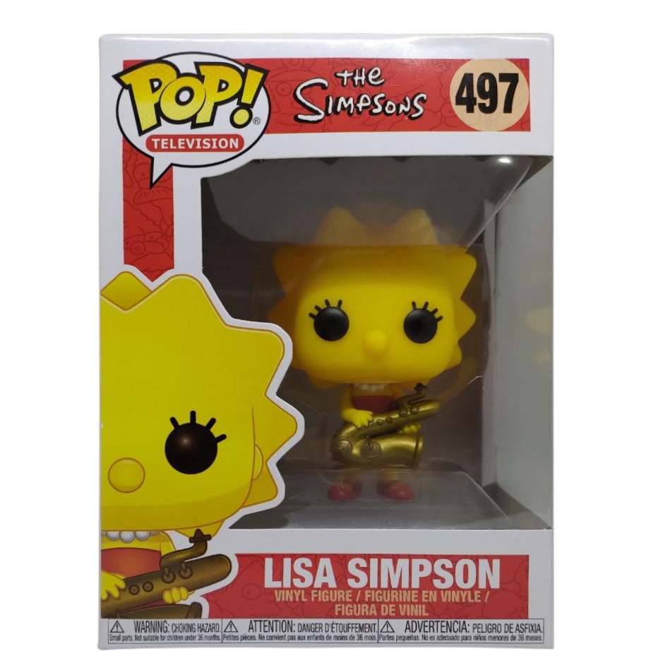 Animation Simpsons Lisa-Saxophone 497 33877 In stock Funko Pop 