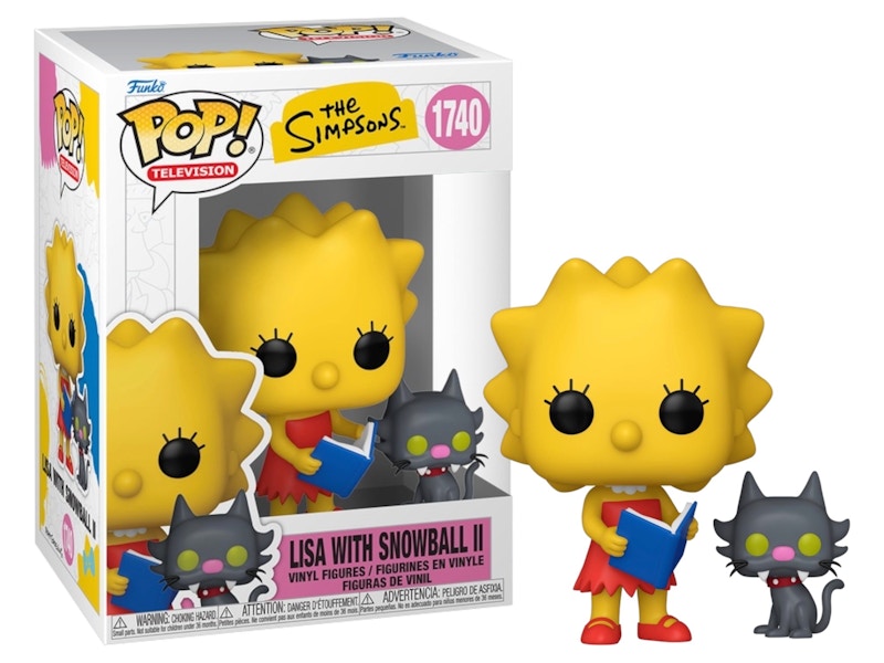 Funko Pop! Television: The Simpsons Lisa with Snowball II Figure #1740