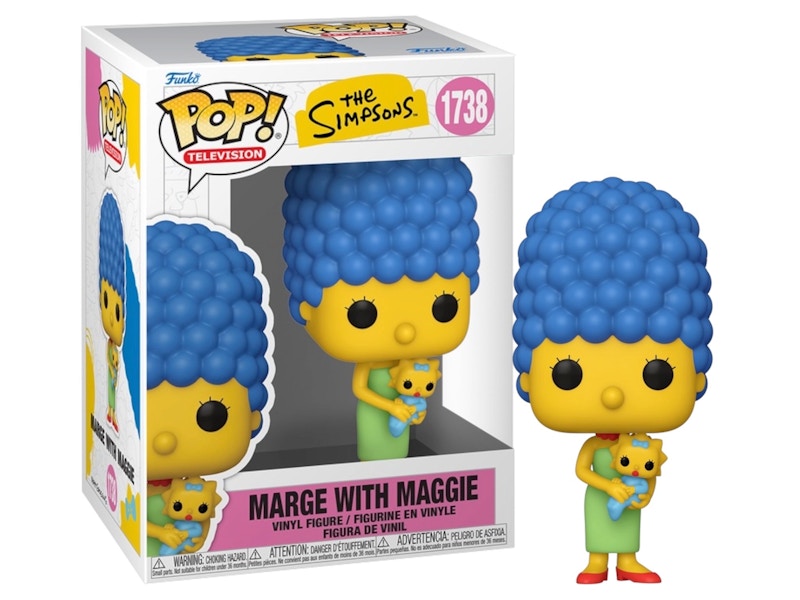 Funko Pop! Television: The Simpsons Marge with Maggie Figure #1738