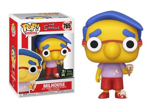 Funko Pop! Television The Simpsons Milhouse With Ice Cream 2020 