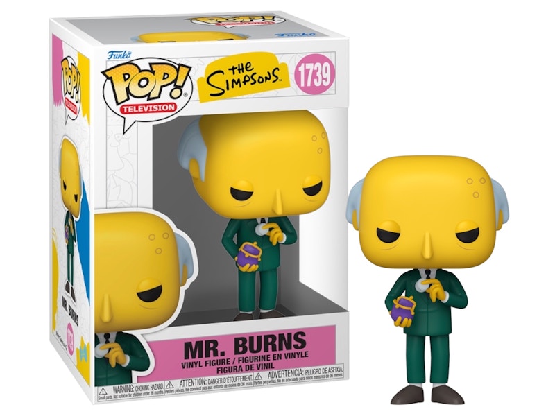 Funko Pop! Television: The Simpsons Mr. Burns Figure #1739