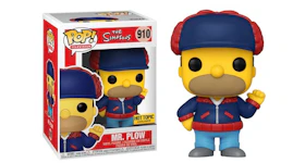 Funko Pop! Television The Simpsons Mr. Plow Homer Simpson Hot Topic Exclusive Figure #910