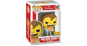 Funko Pop! Television The Simpsons Nelson Muntz Hot Topic Exclusive Figure #1205