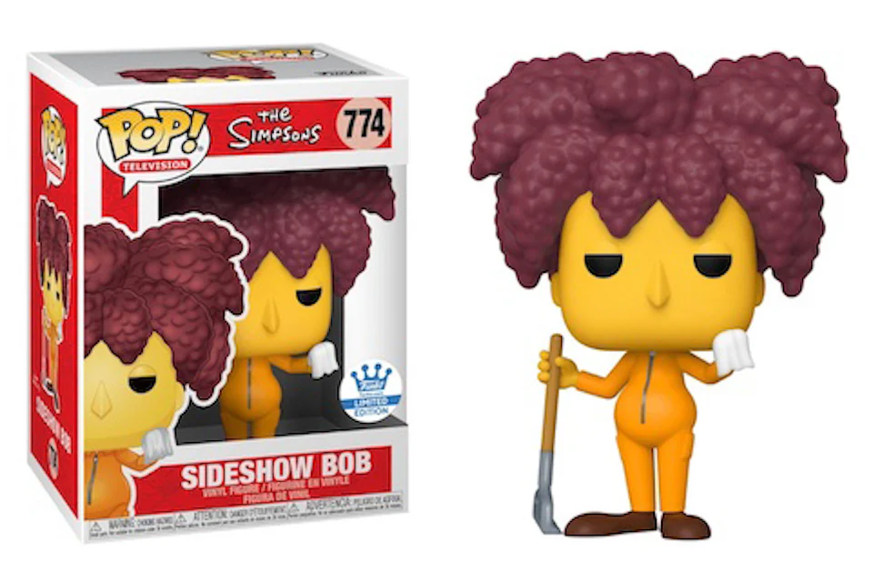 Funko Pop! Television The Simpsons Sideshow Bob Funko Exclusive Figure #774
