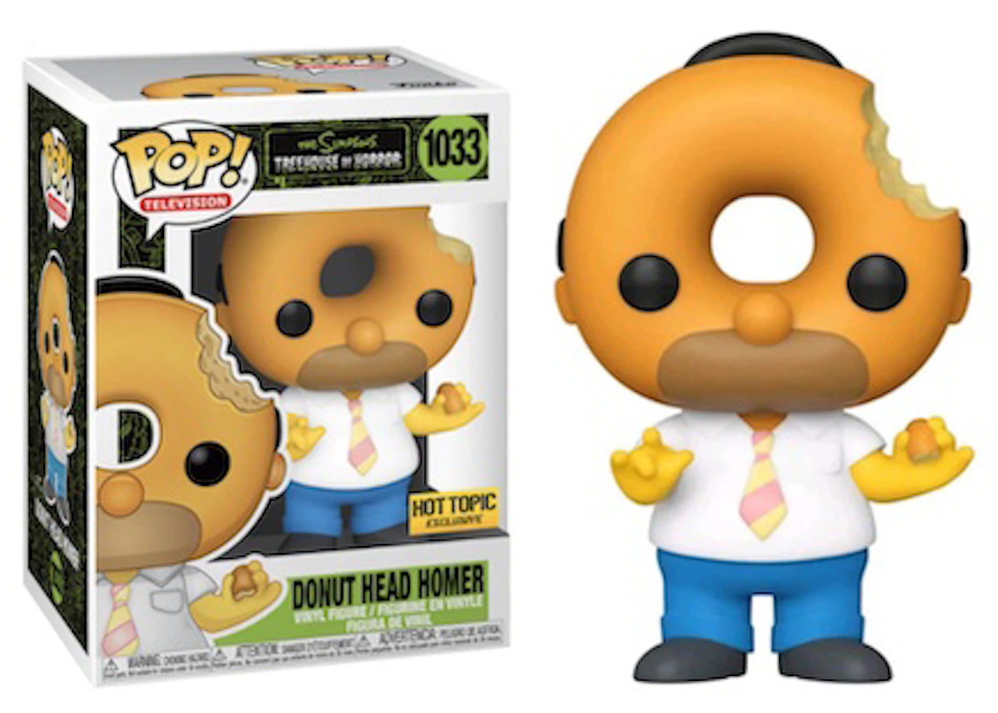 Funko Pop Television The Simpsons Treehouse Of Horror Donut Head Homer funko-pop-television-the-simpsons-treehouse-of-horror-donut-head-homer