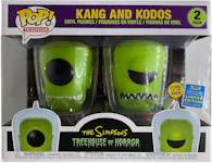 Funko Pop! Television The Simpsons Treehouse of Horror Kang and Kodos (Glow) Summer Convention 2 Pack