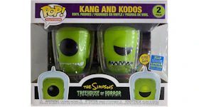 Funko Pop! Television The Simpsons Treehouse of Horror Kang and Kodos (Glow) Summer Convention 2 Pack