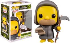 Funko Pop! Television The Simpsons Treehouse of Horror Reaper Homer Figure #1025