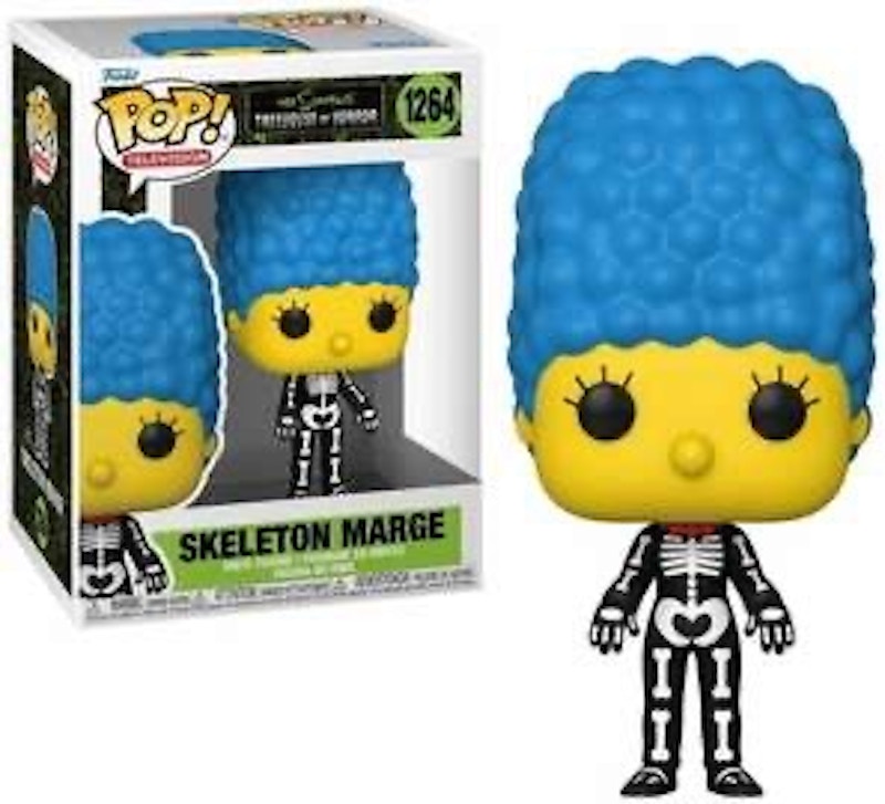 Funko Pop! Television: The Simpsons Treehouse of Horror Skeleton Marge Figure #1264