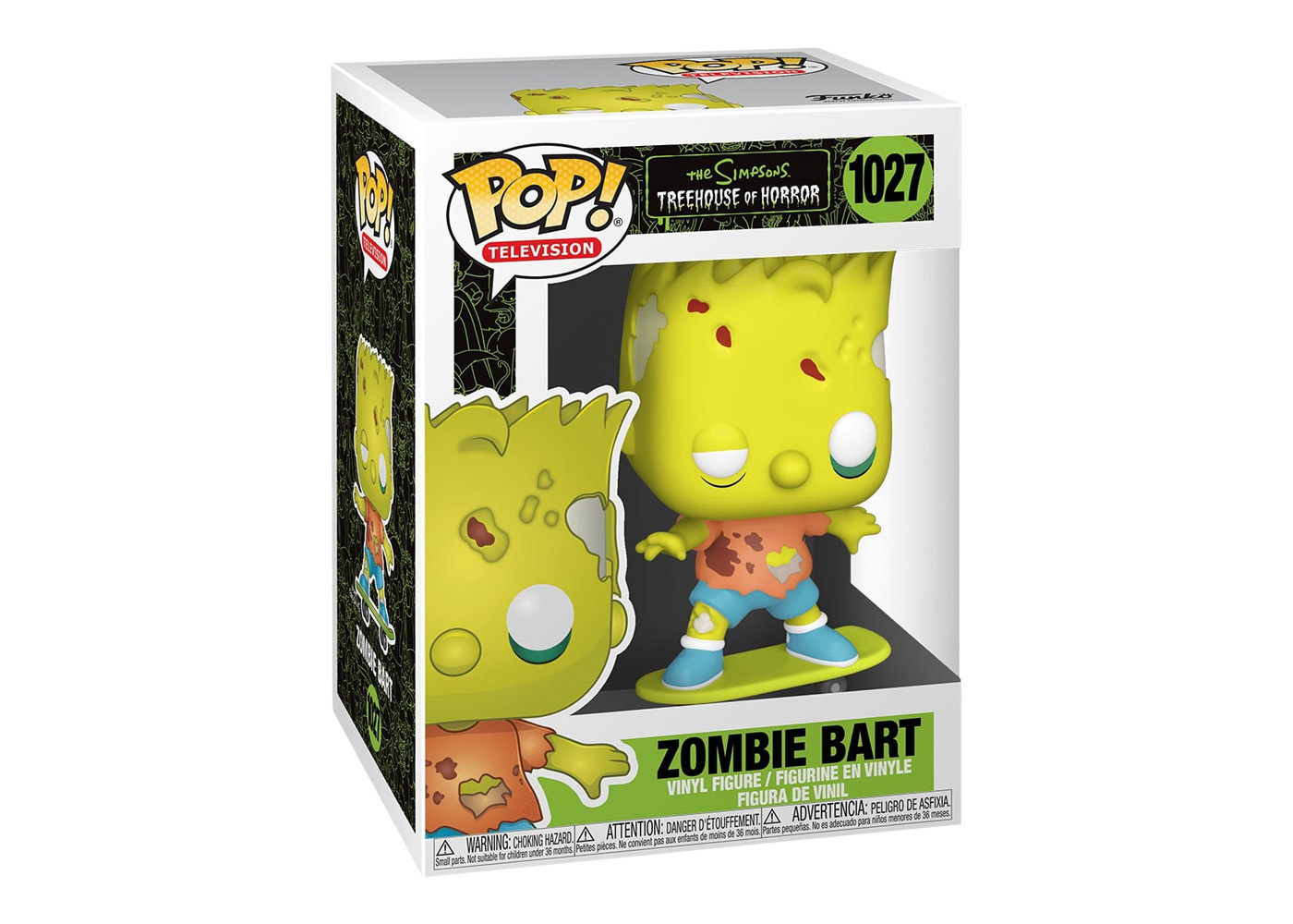 Funko Pop! Television The Simpsons Treehouse of Horror Zombie Bart 