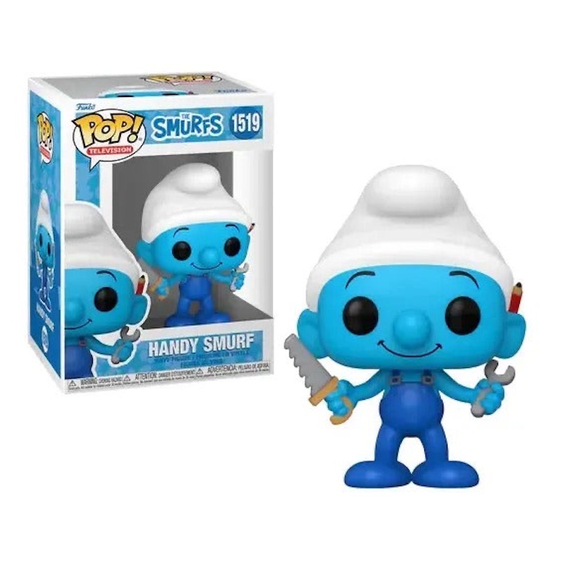 Funko Pop! Television: The Smurfs Handy Smurf Figure #1519