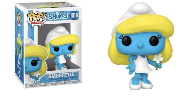 Funko Pop! Television: The Smurfs Smurfette Figure #1516