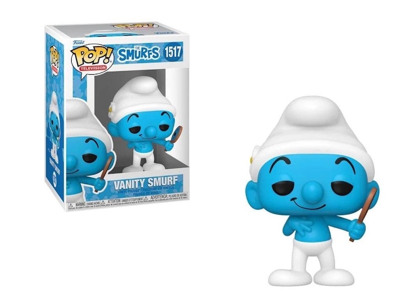 Funko Pop! Television: The Smurfs Vanity Smurf Figure #1517