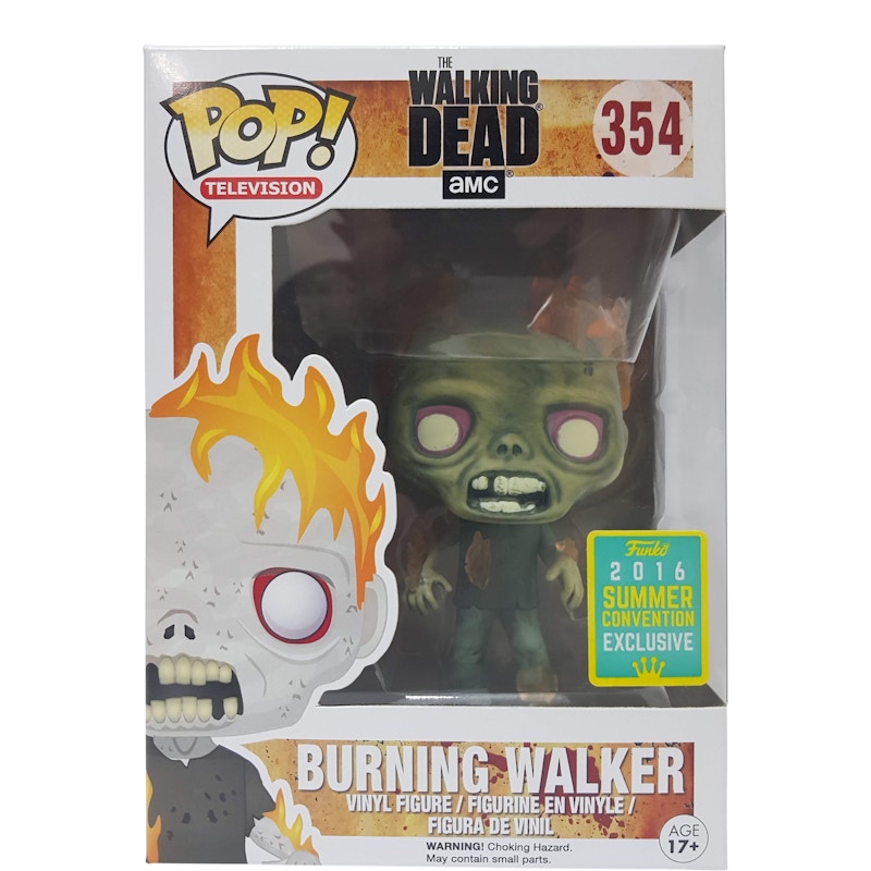 burning walker funko pop